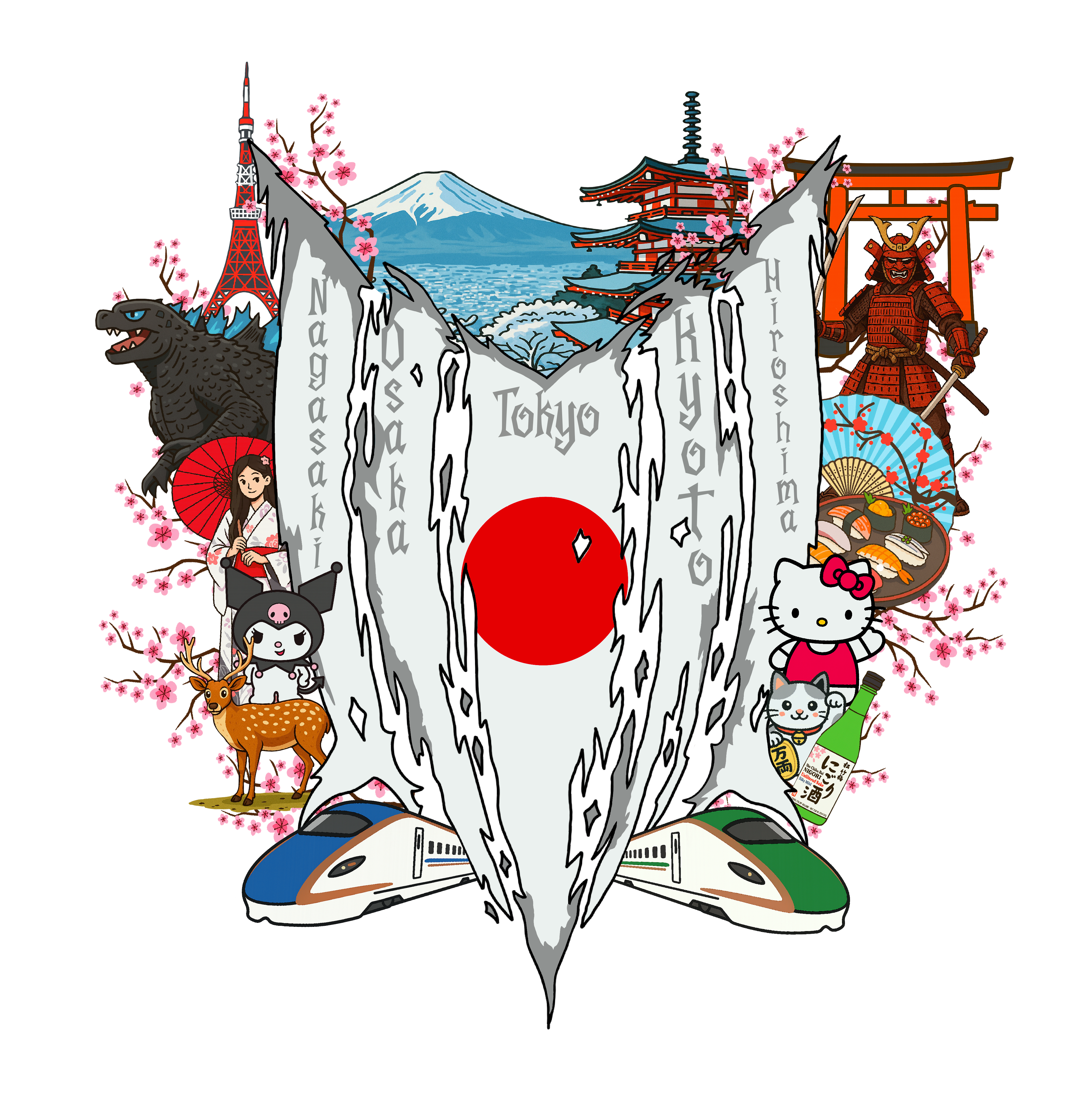 Japan Collages