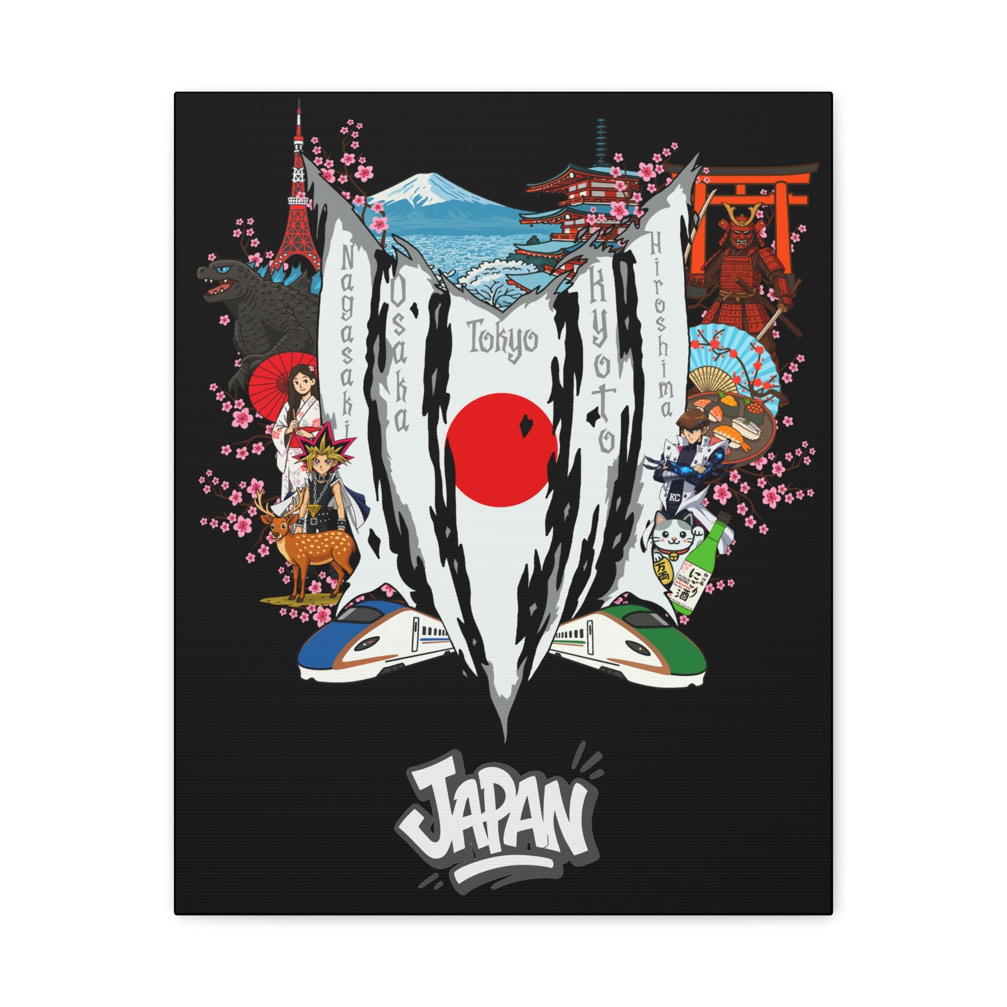Japan (YugiKaiba) Canvas