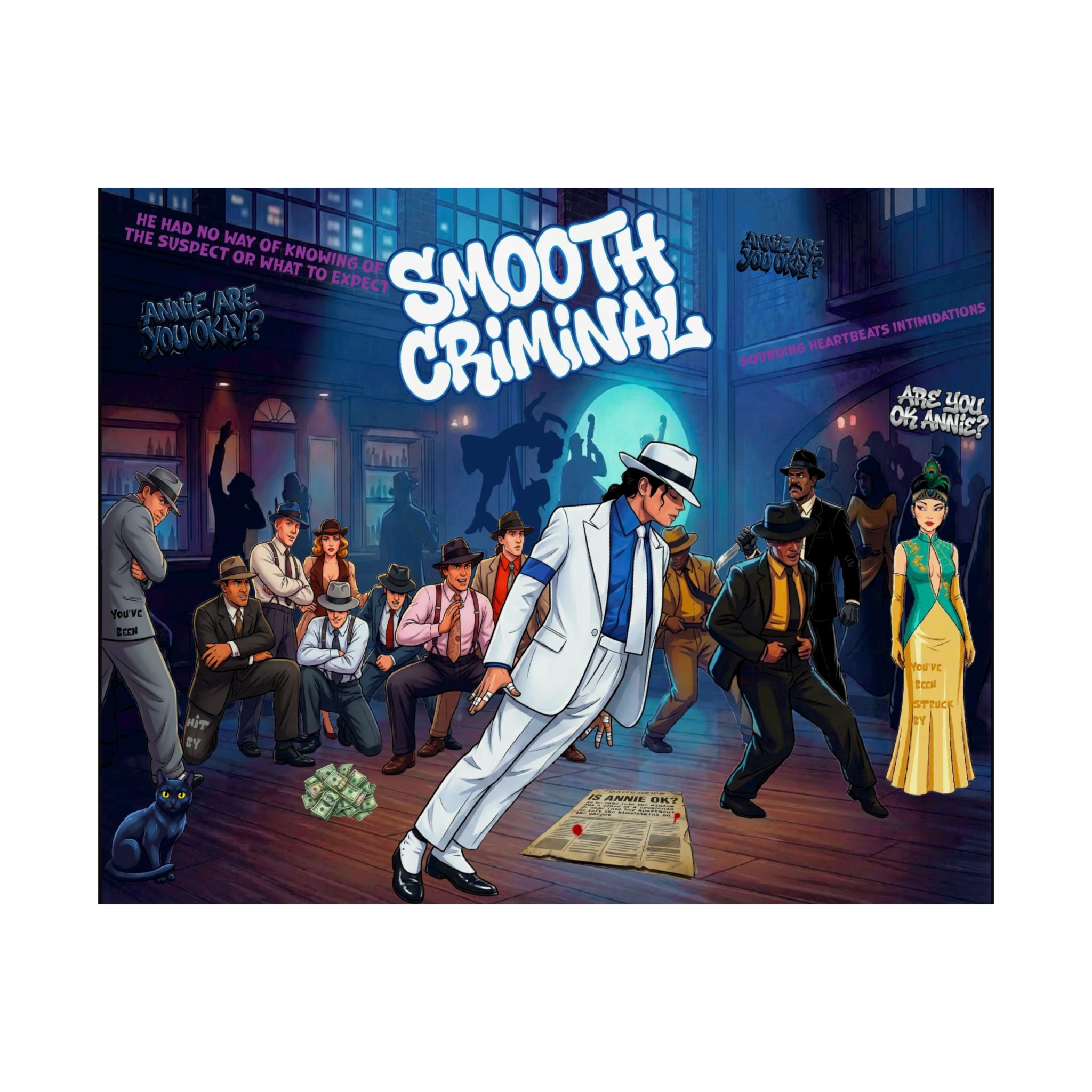 Michael Jackson Smooth Criminal Poster