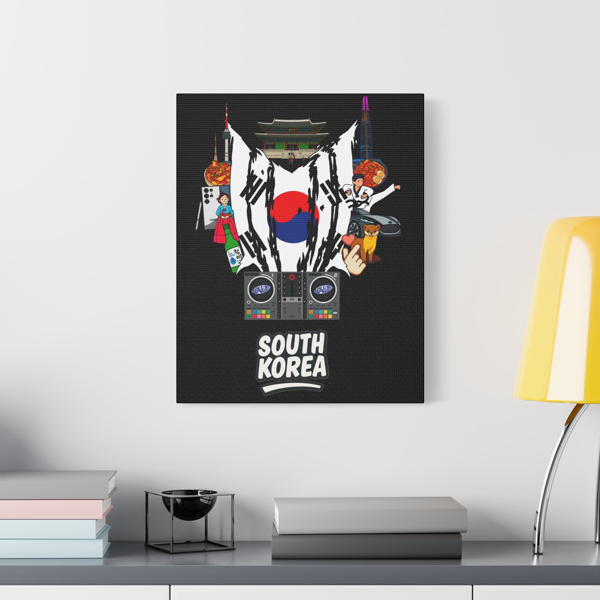 South Korea (New Jeans) Canvas