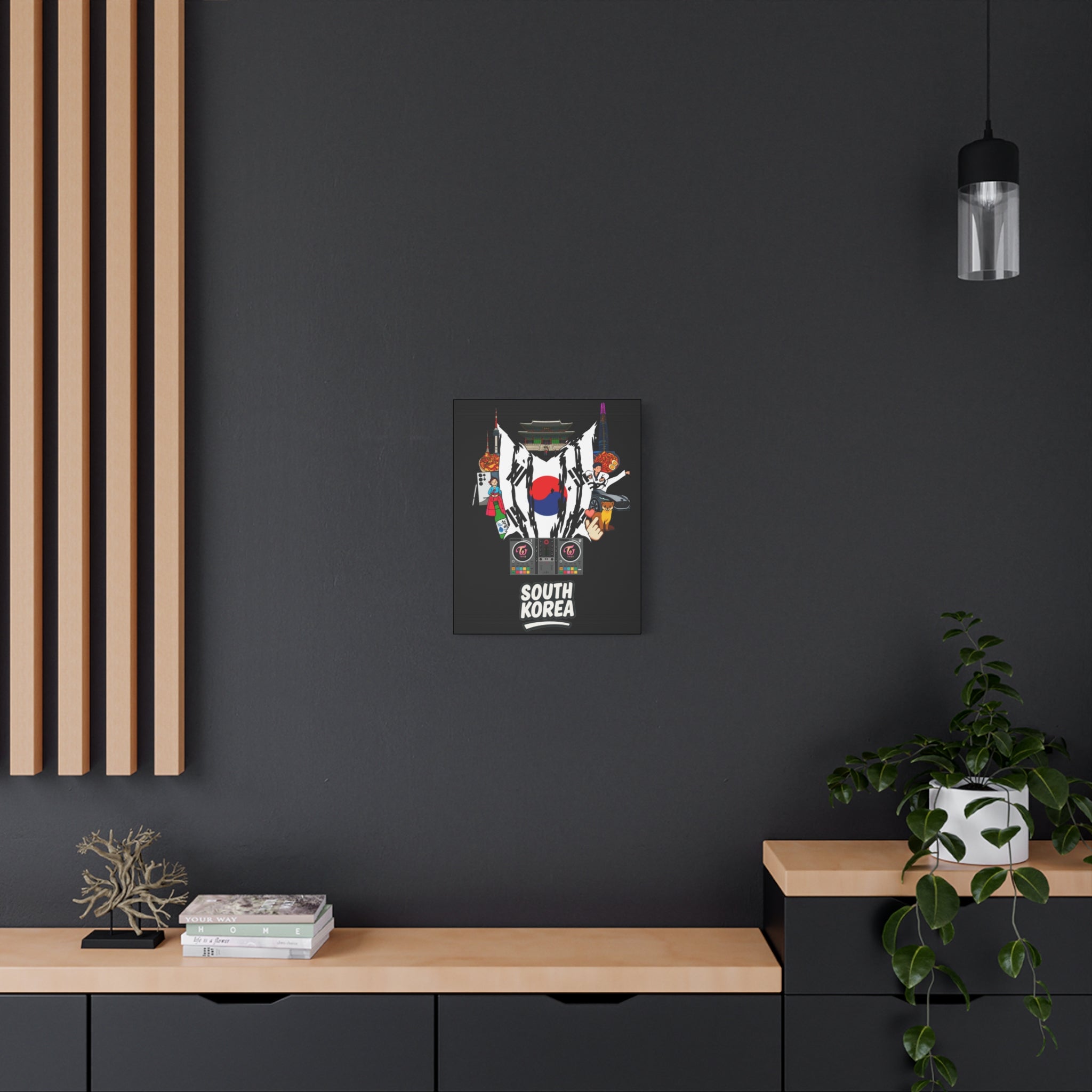 South Korea (Twice) Canvas
