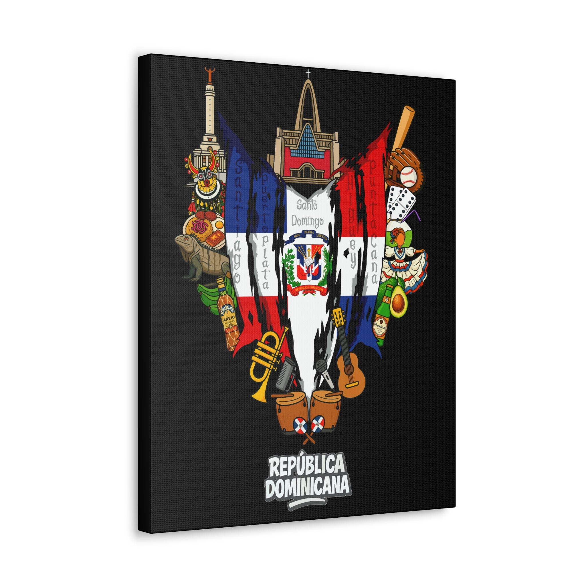 Dominican Republic Canvas