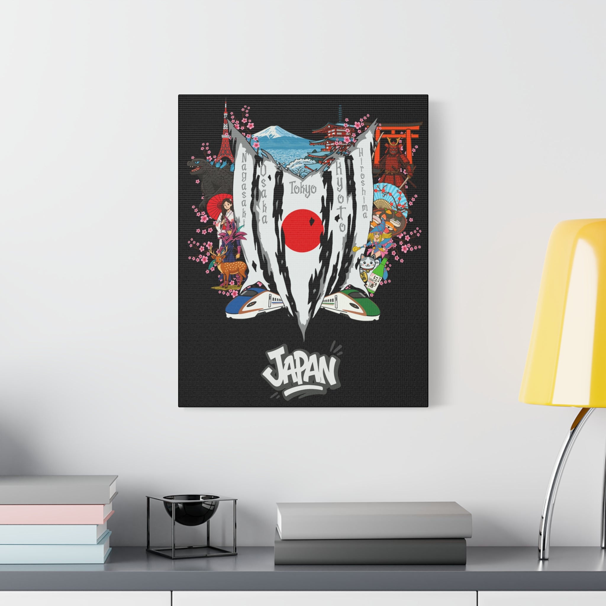 Japan (DarkMagGirl Version) Canvas