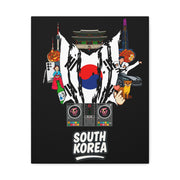 South Korea (Twice) Canvas