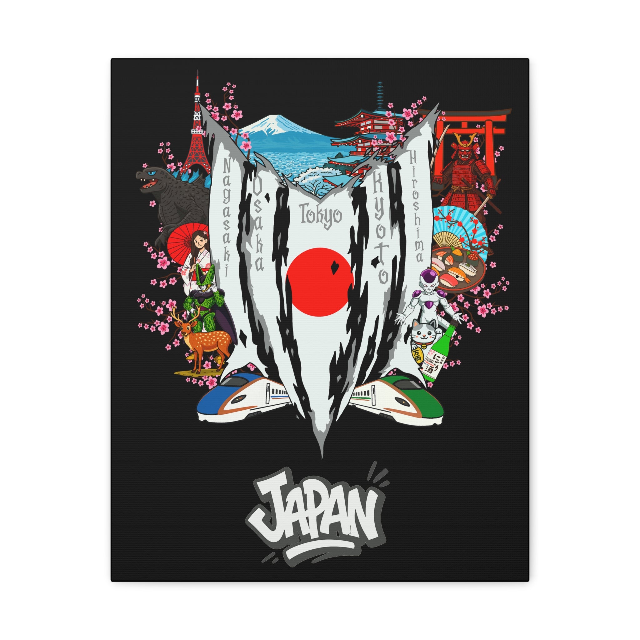 Japan (CellFrie Version) Canvas
