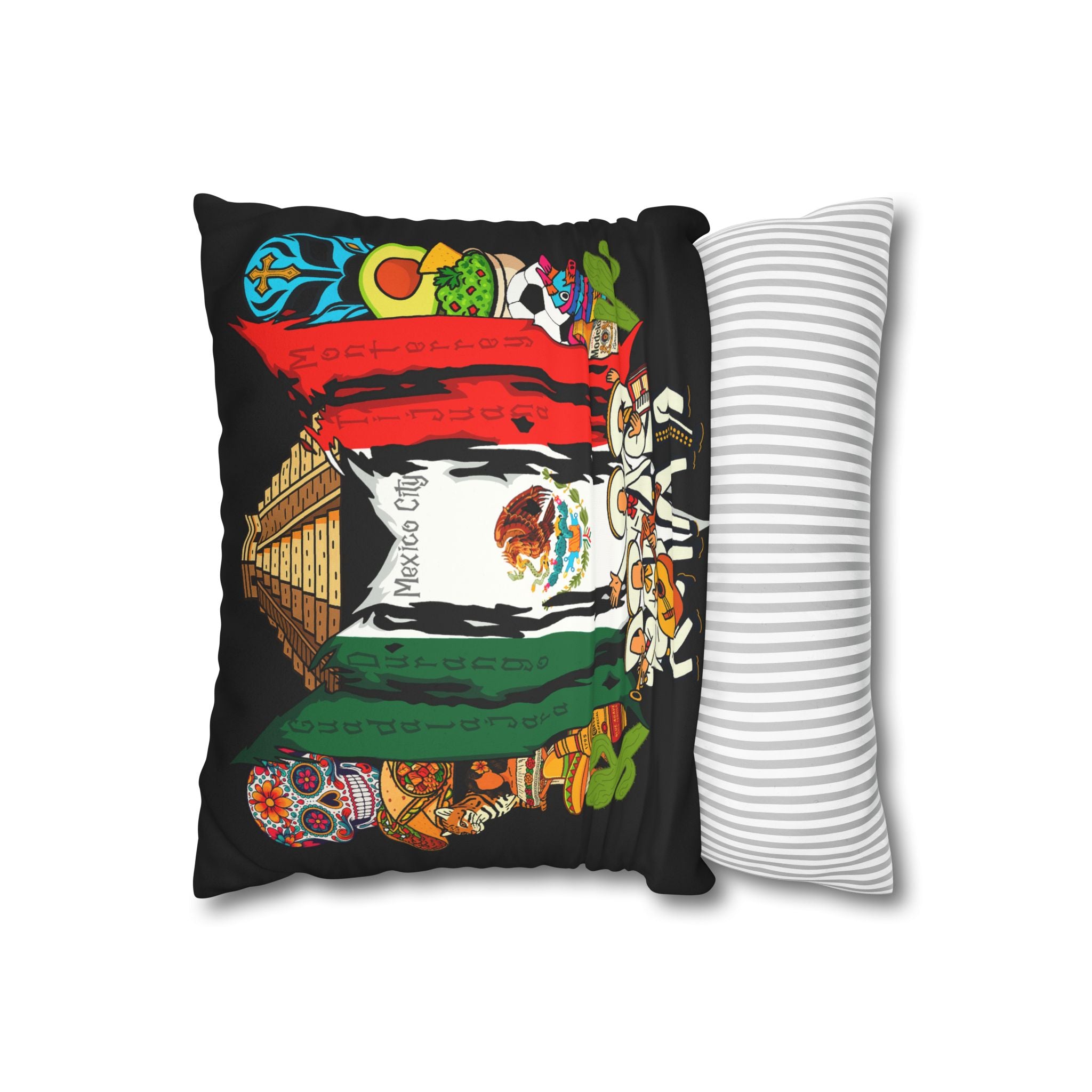 Mexico Modelo Square Pillowcase 14x14