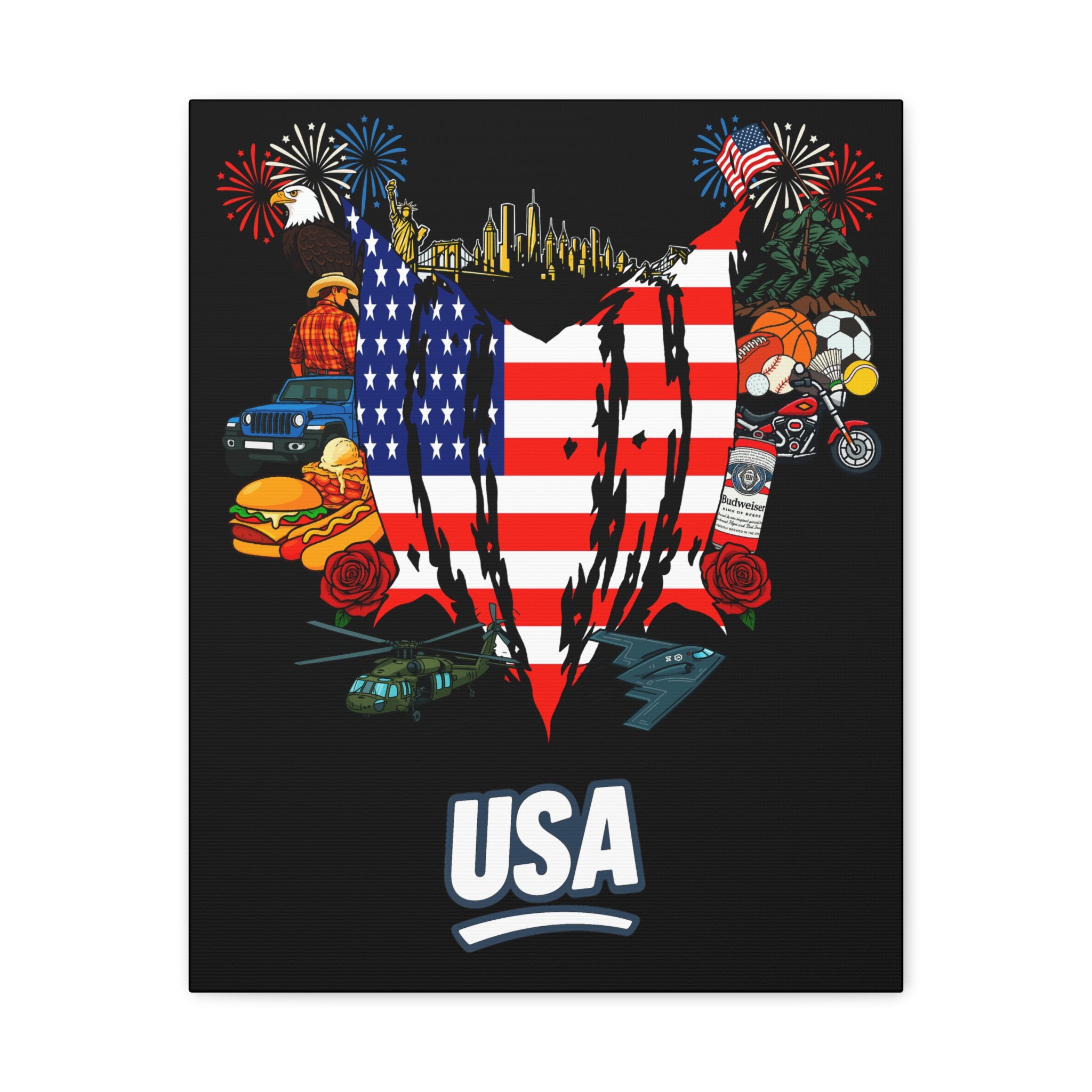 USA NYC Canvas