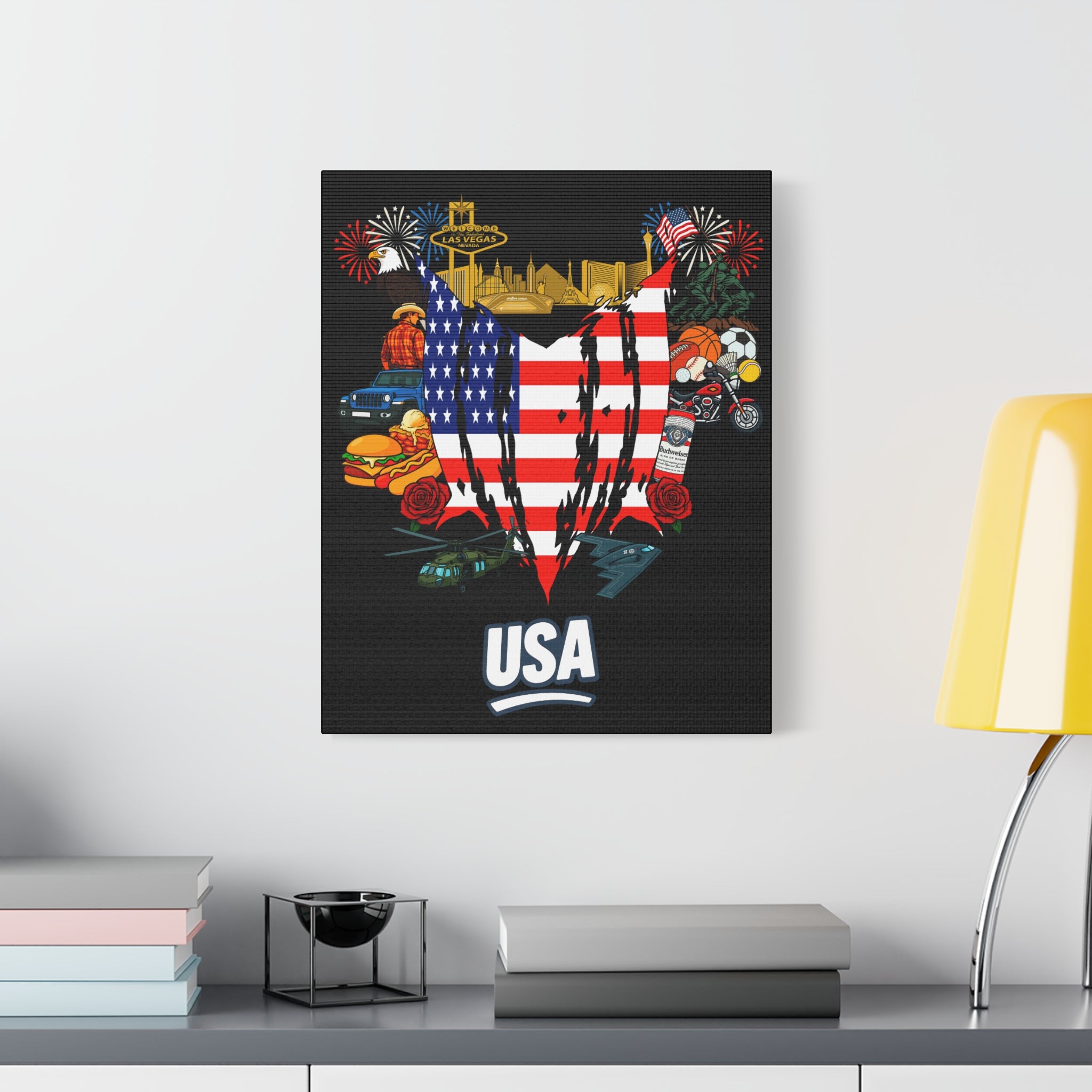 USA LV Canvas