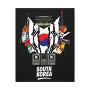 South Korea (BTS) Canvas