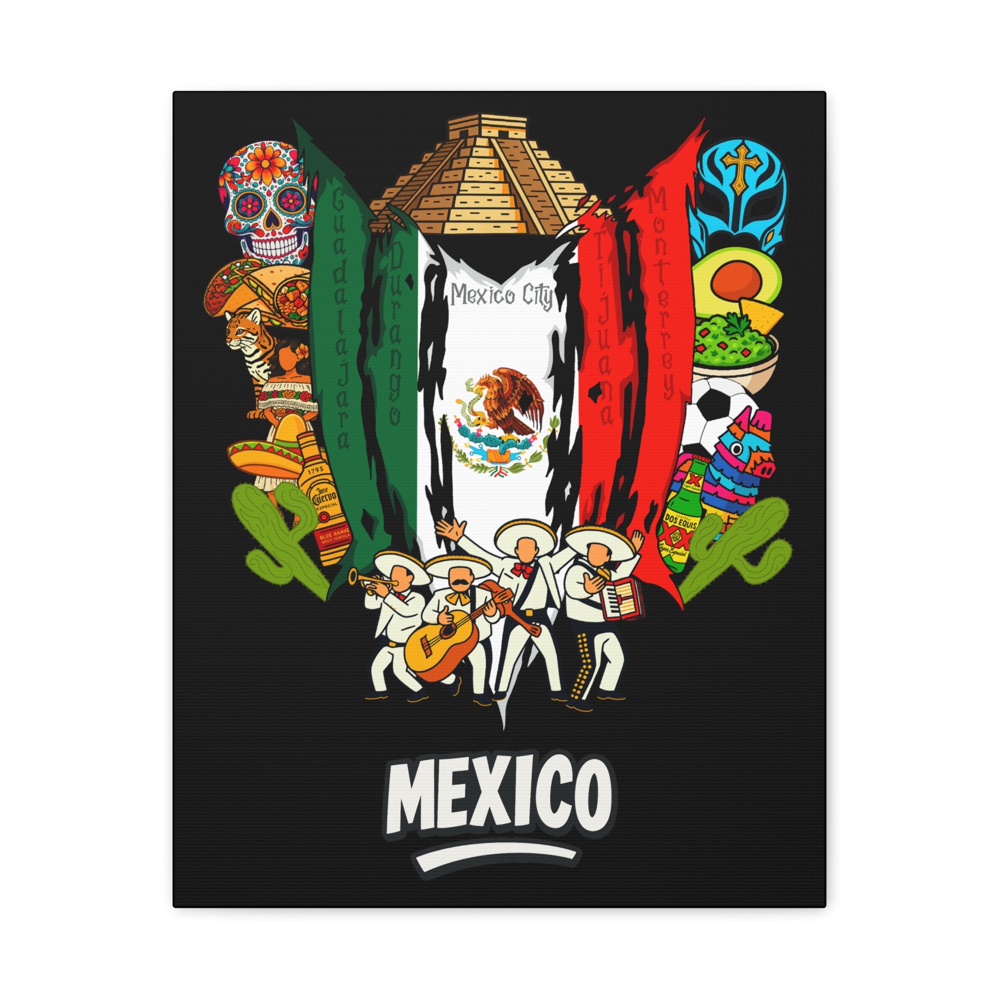 Mexico Canvas (Dos Equis Version)
