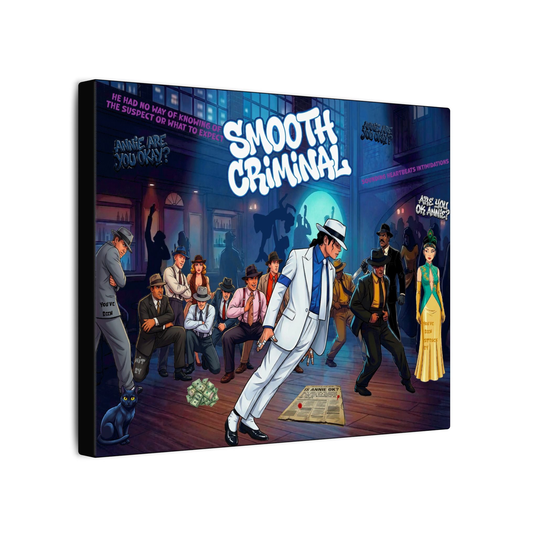 Michael Jackson Smooth Criminal Collage