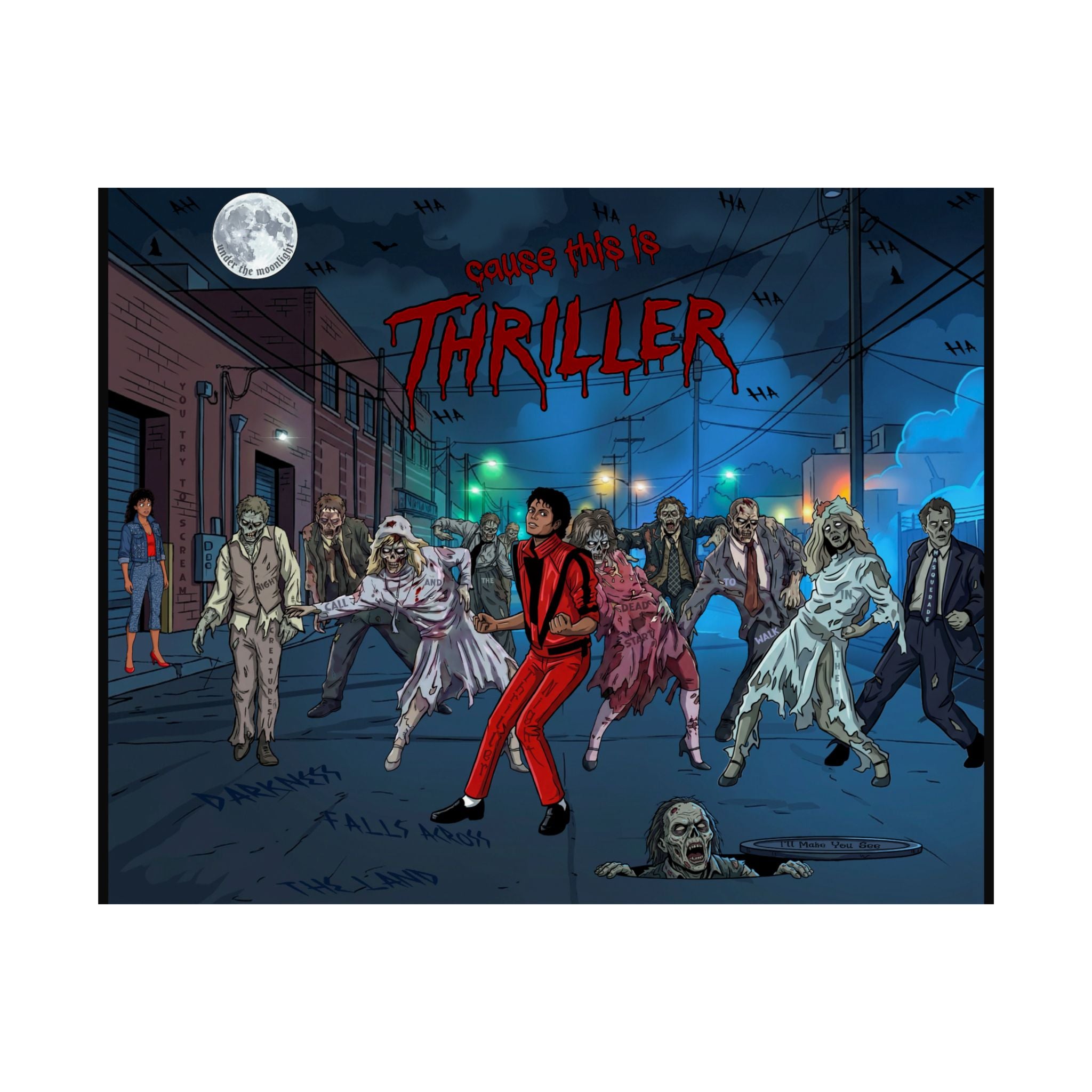Michael Jackson Thriller Poster