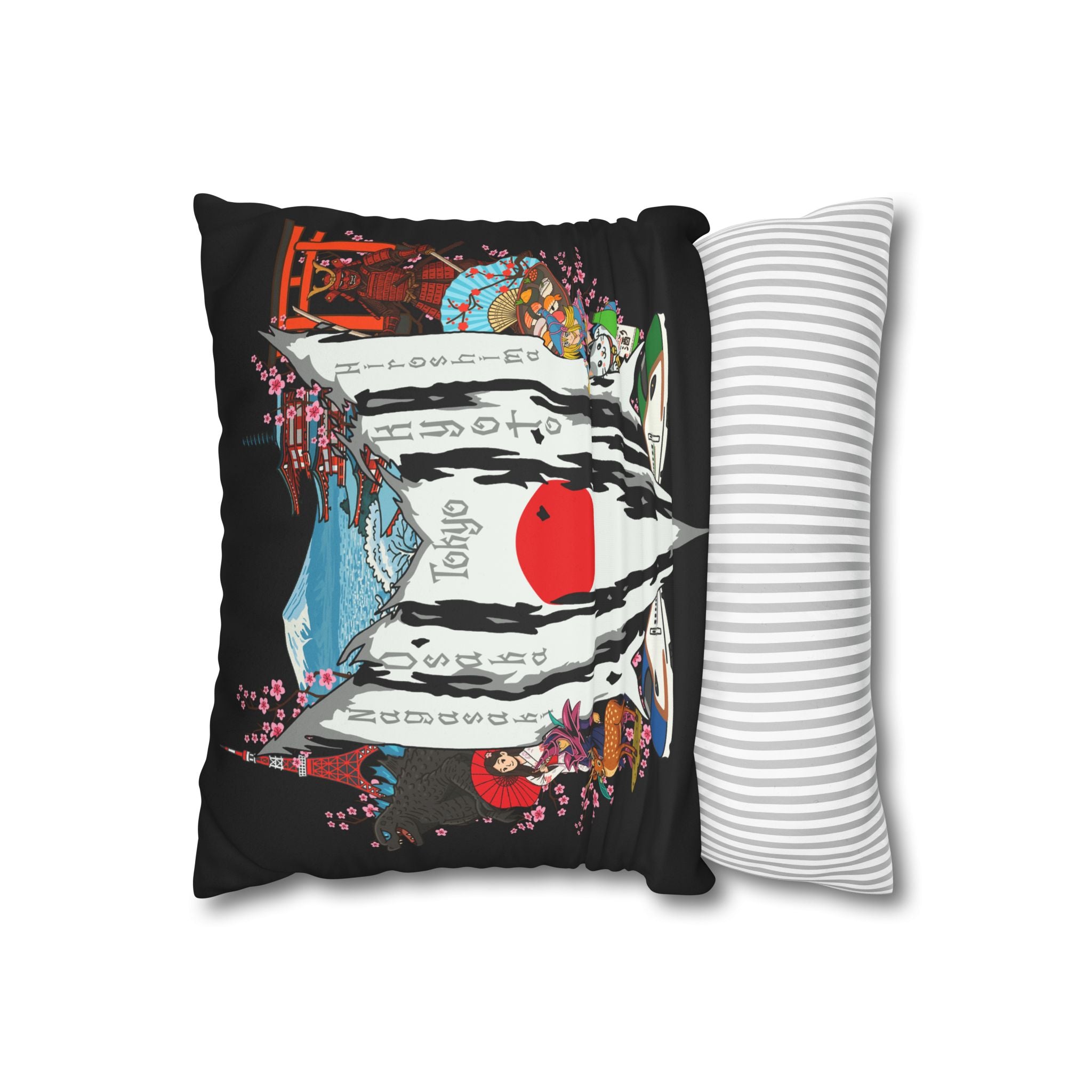 Japan DarkMagGirl Square Pillowcase 14x14