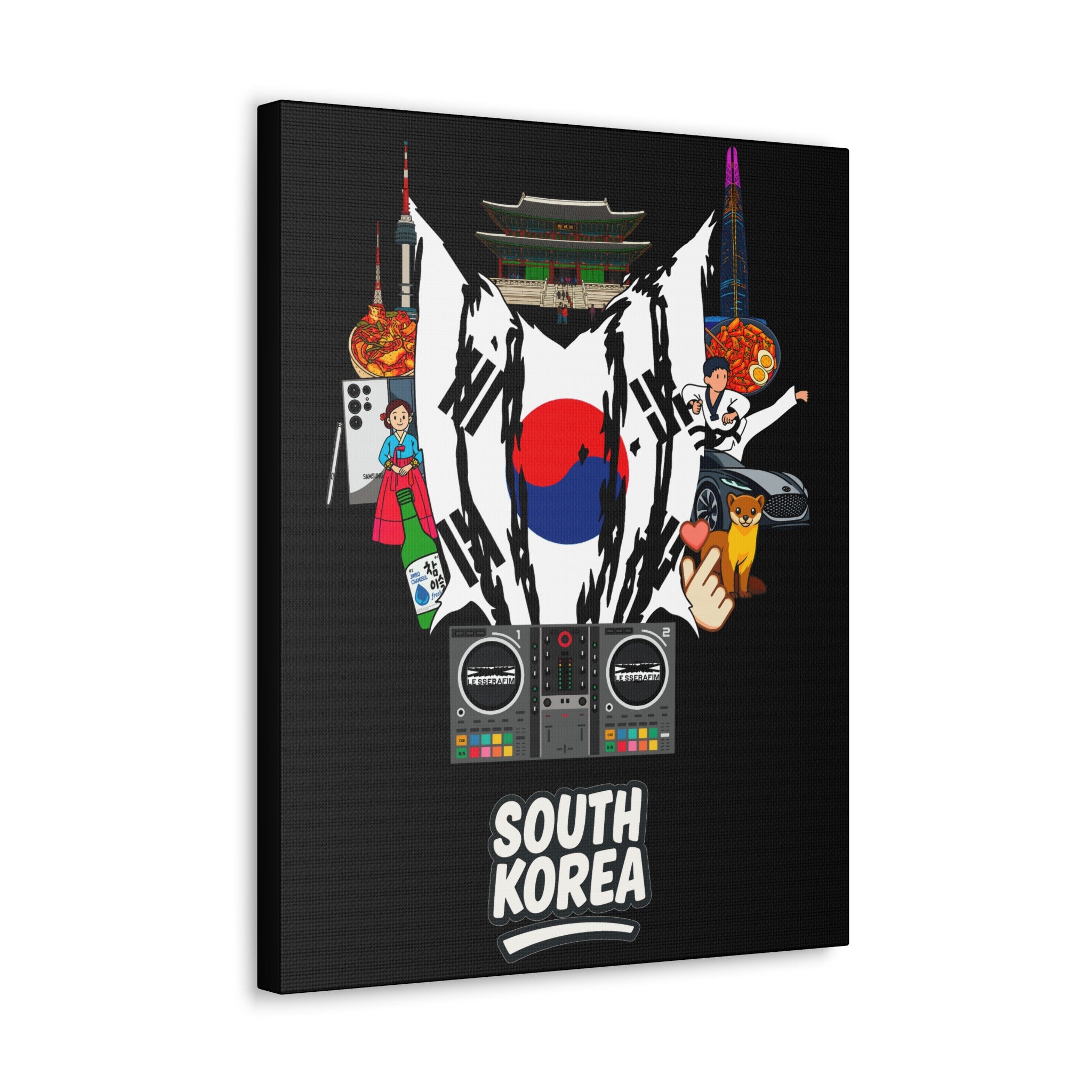 South Korea (Lesserafim) Canvas