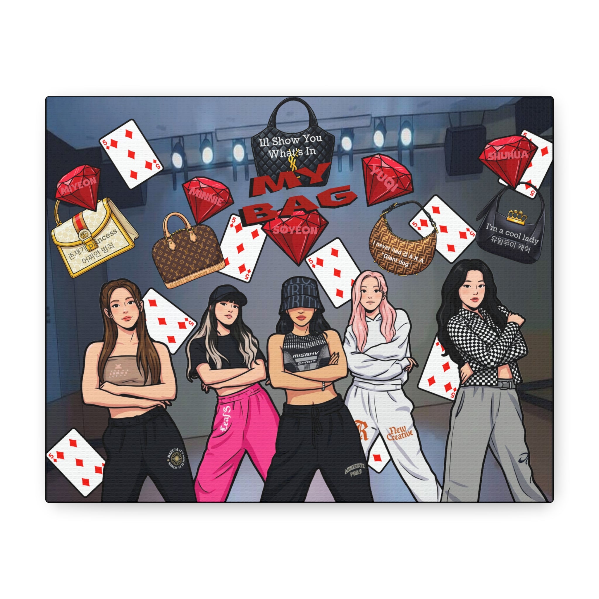 I-DLE My Bag Canvas 10x8