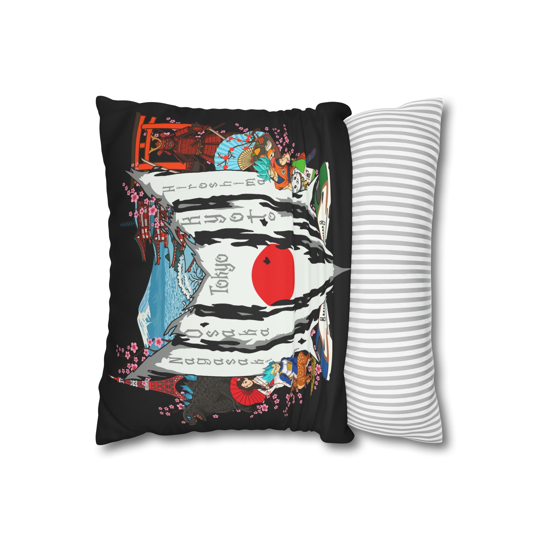 Japan DBZ GOVEG Square Pillowcase 14x14