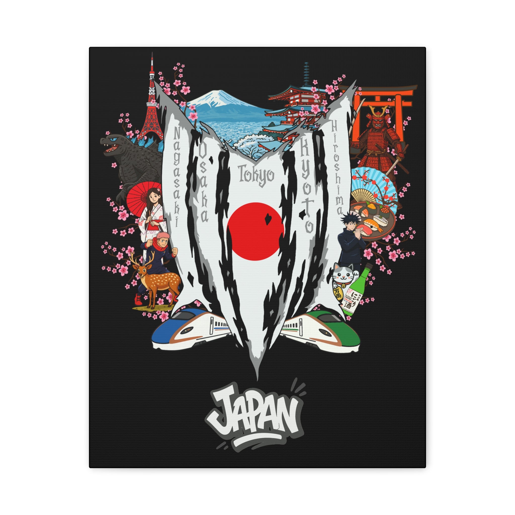 Japan (Juju Version) Canvas