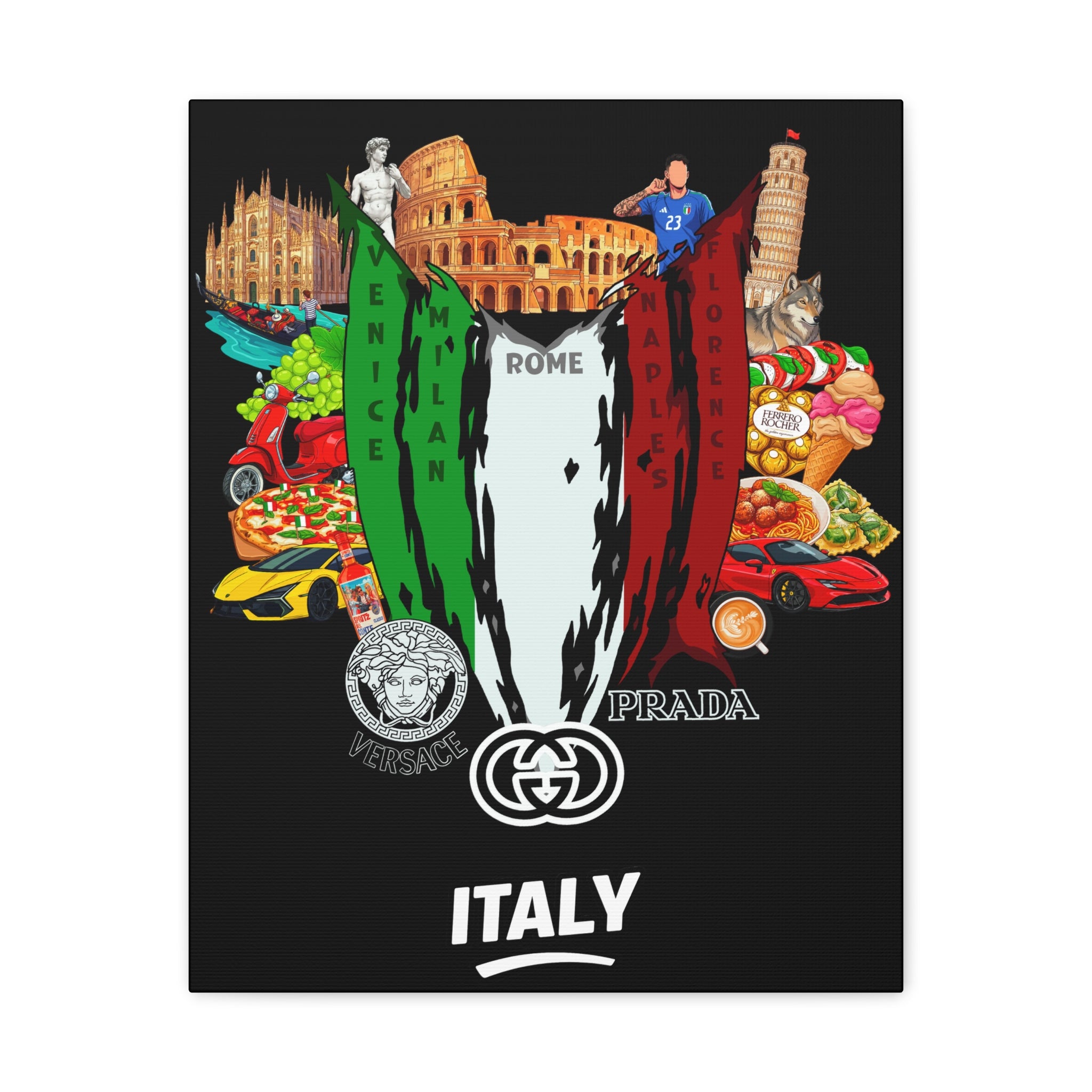 Italy Canvas