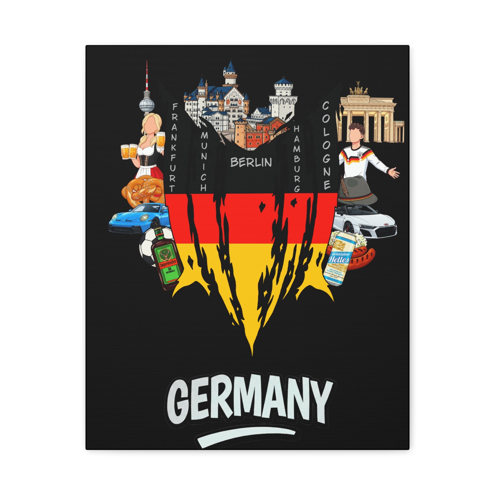 Germany Canvas