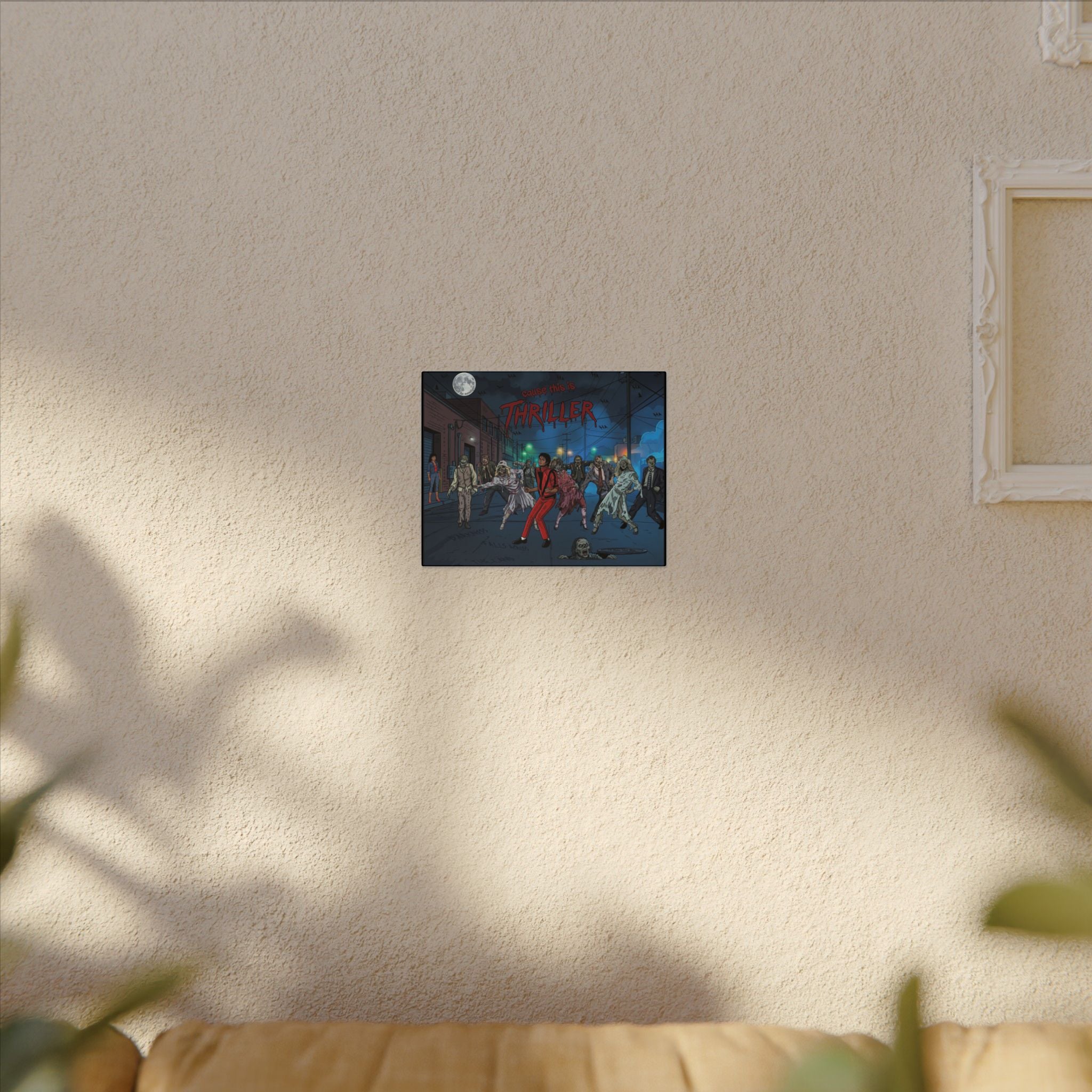 Michael Jackson Thriller Collage Canvas