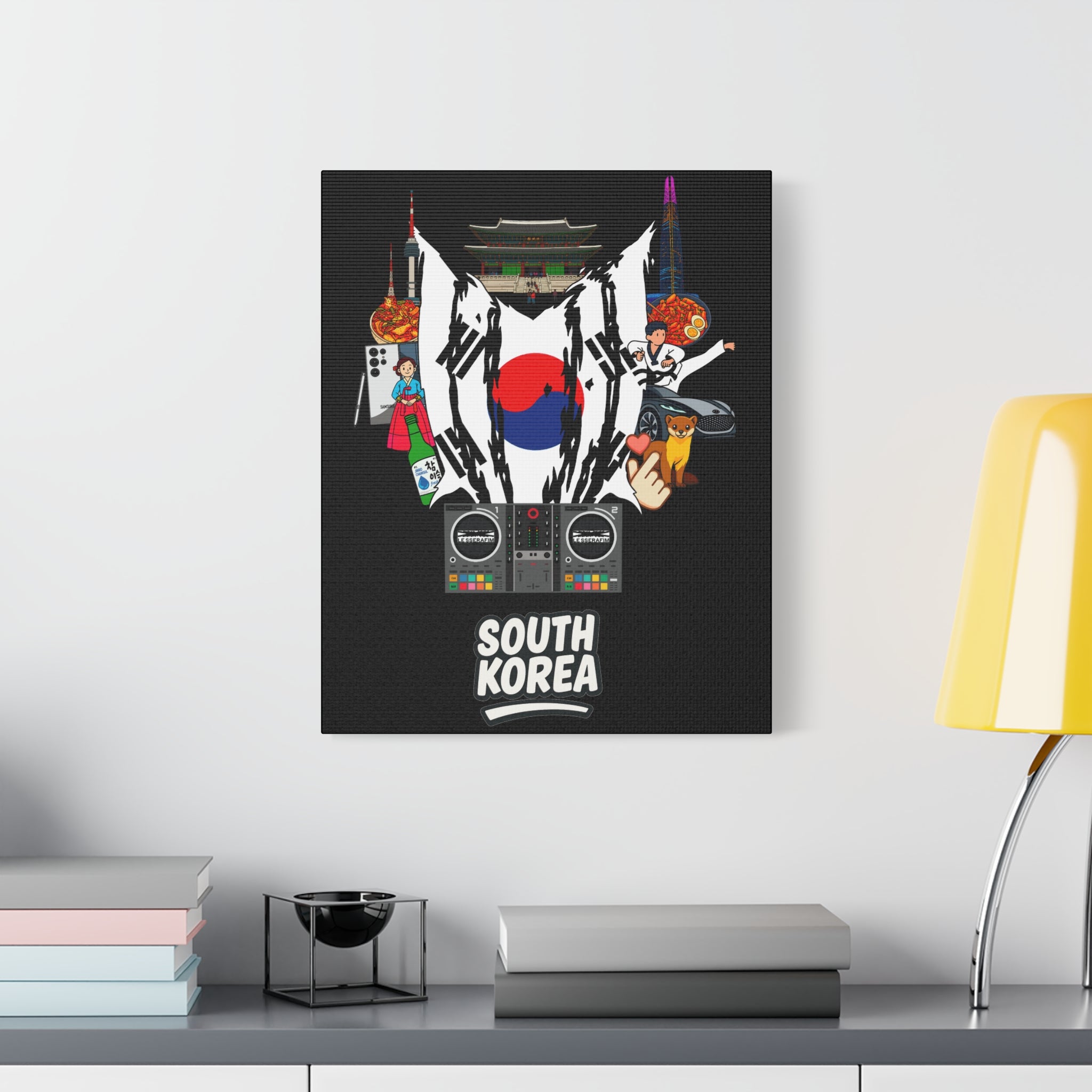 South Korea (Lesserafim) Canvas