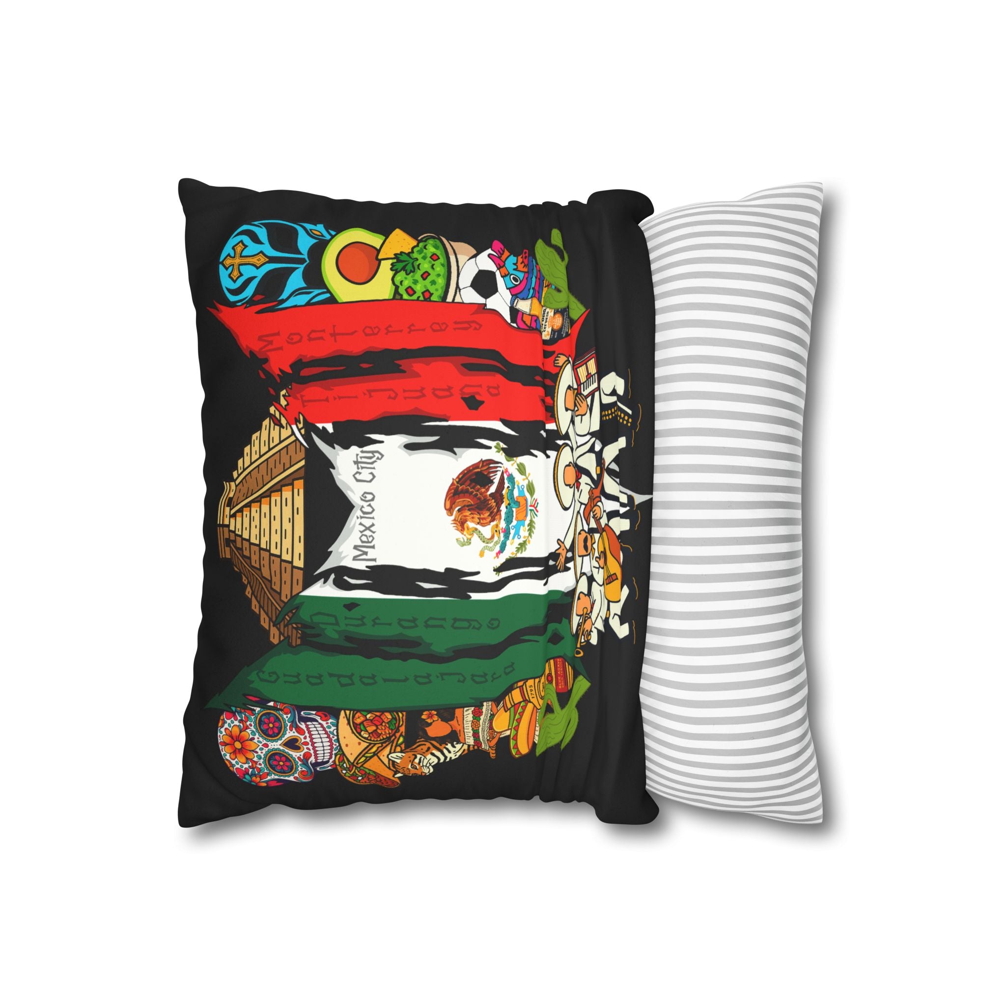 Mexico Coron Square Pillowcase 14x14