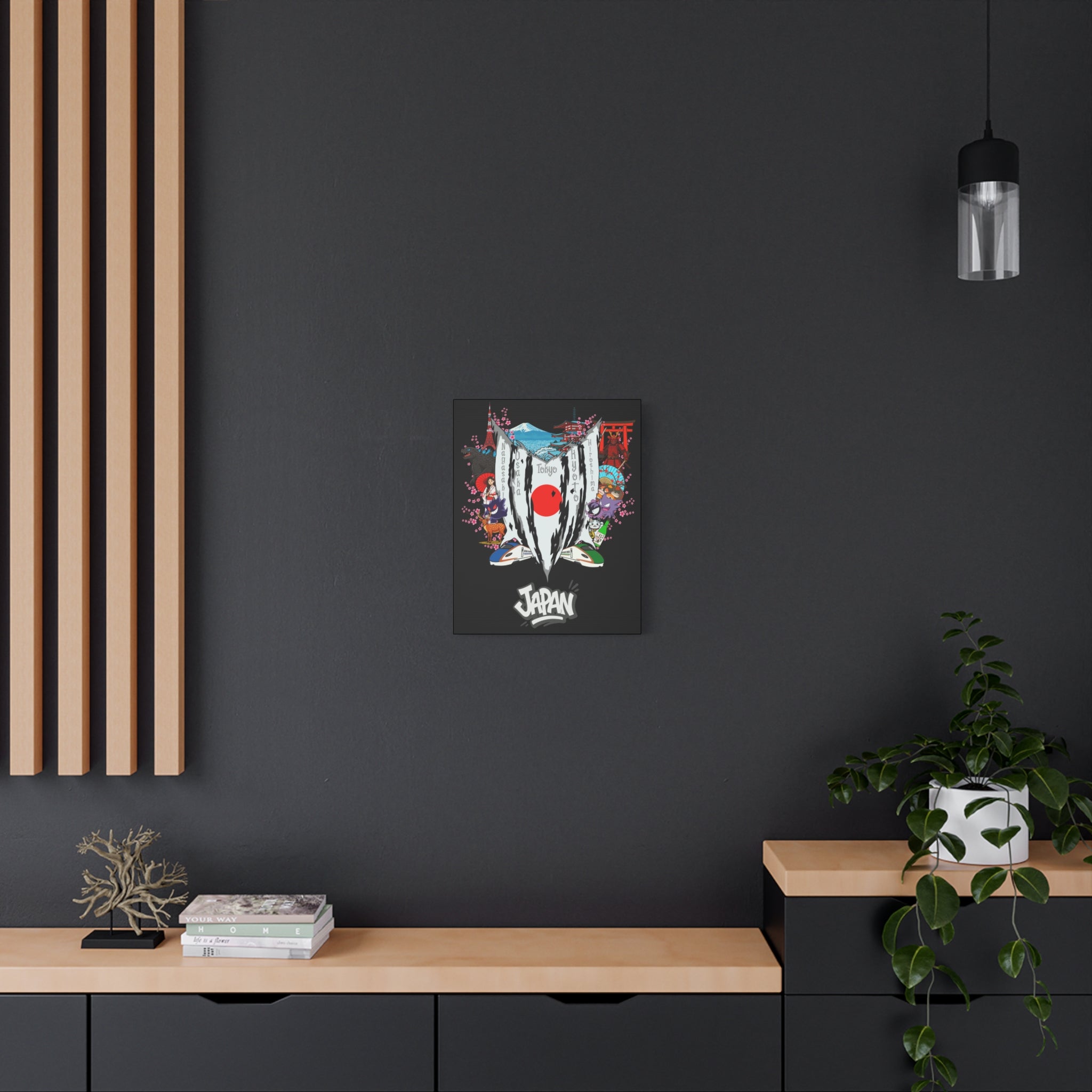 Japan (Ghost Poke Version) Canvas