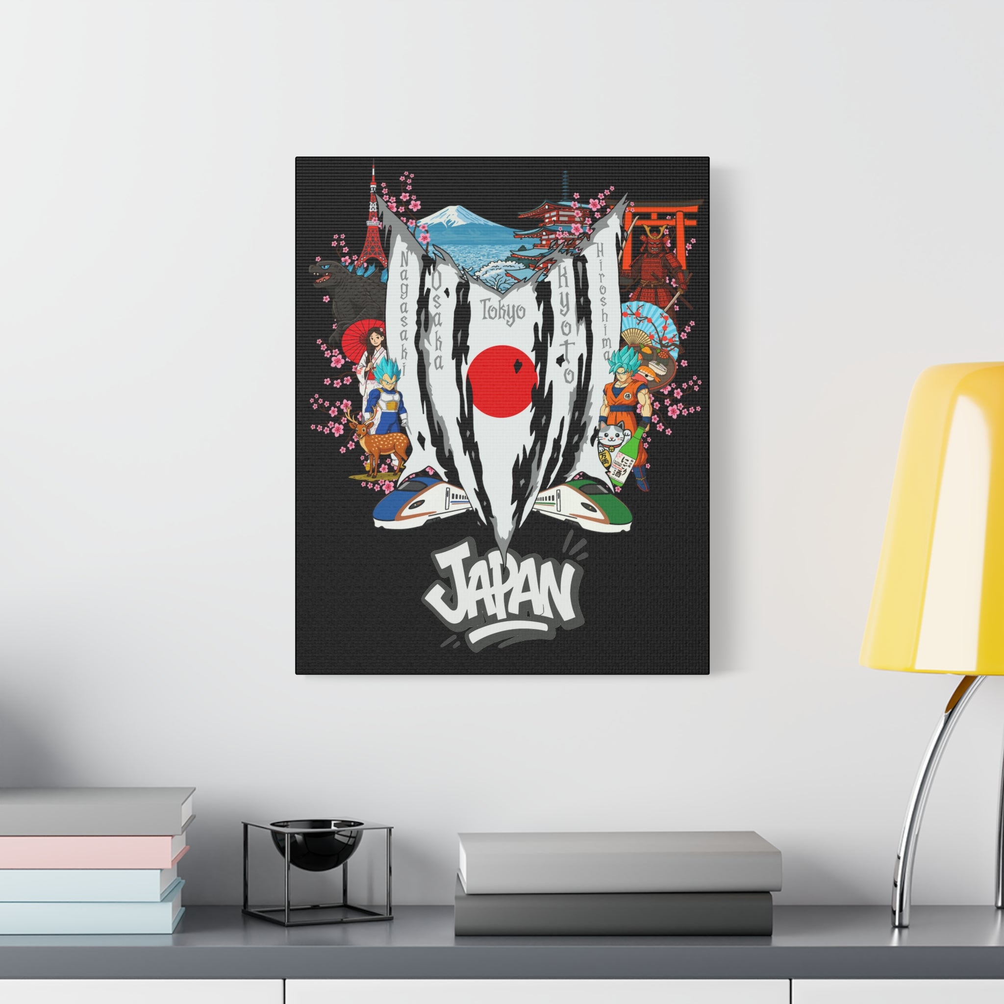Japan (DBZ GoVeg Version) Canvas