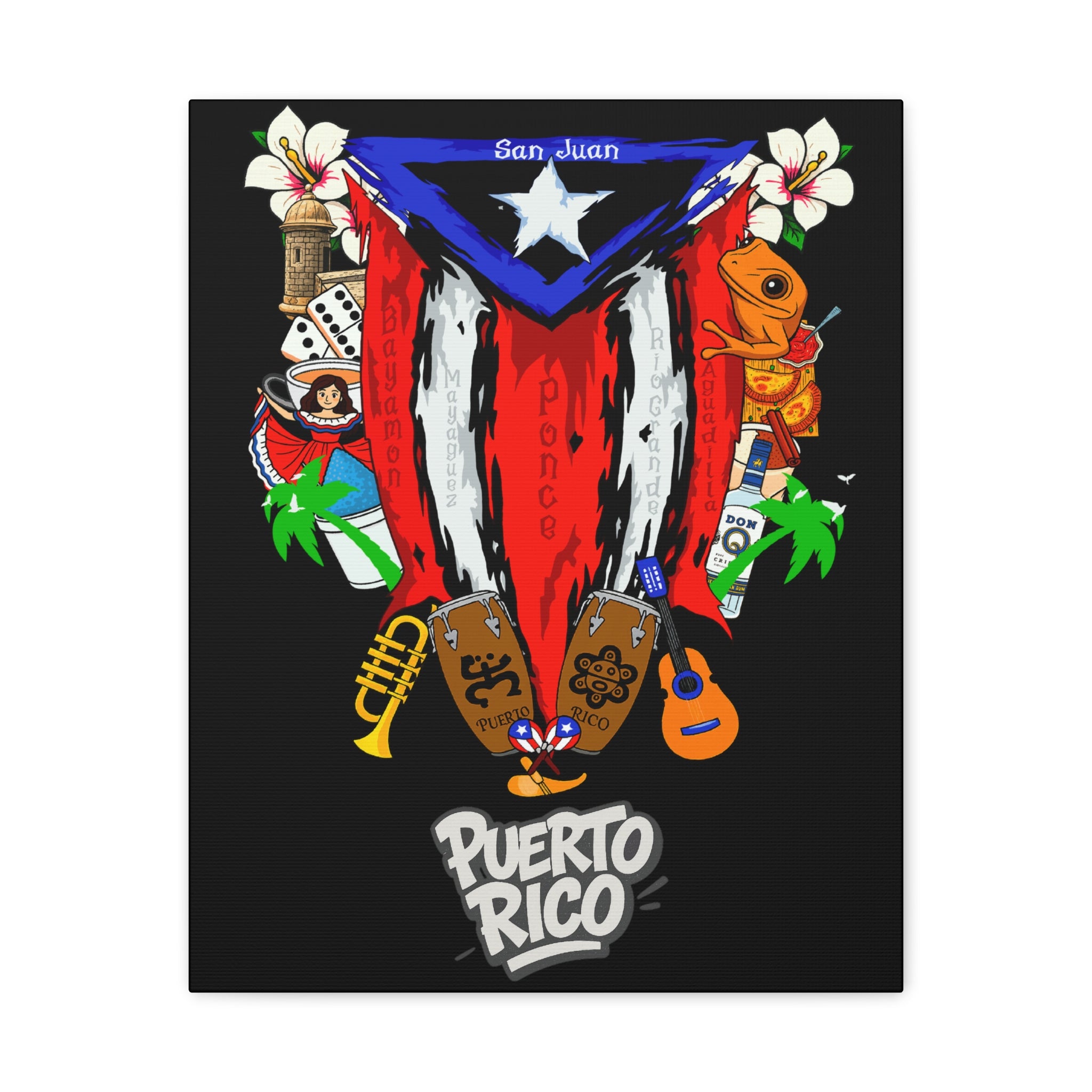 Puerto Rico Canvas