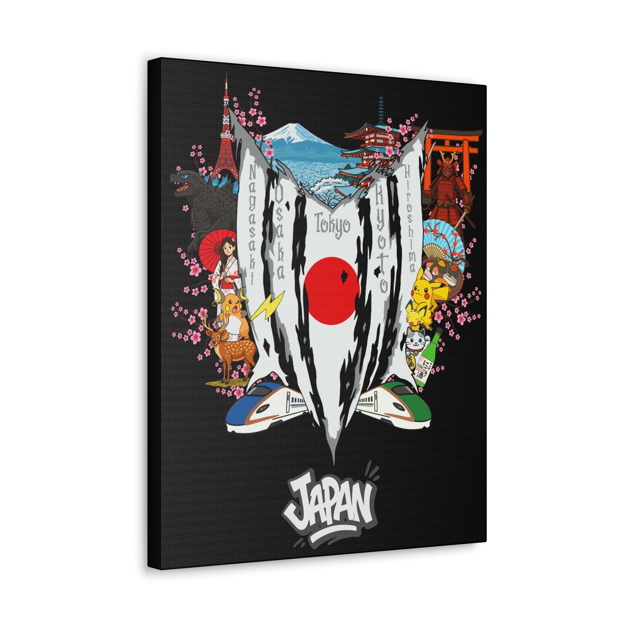 Japan (Pika Version) Canvas