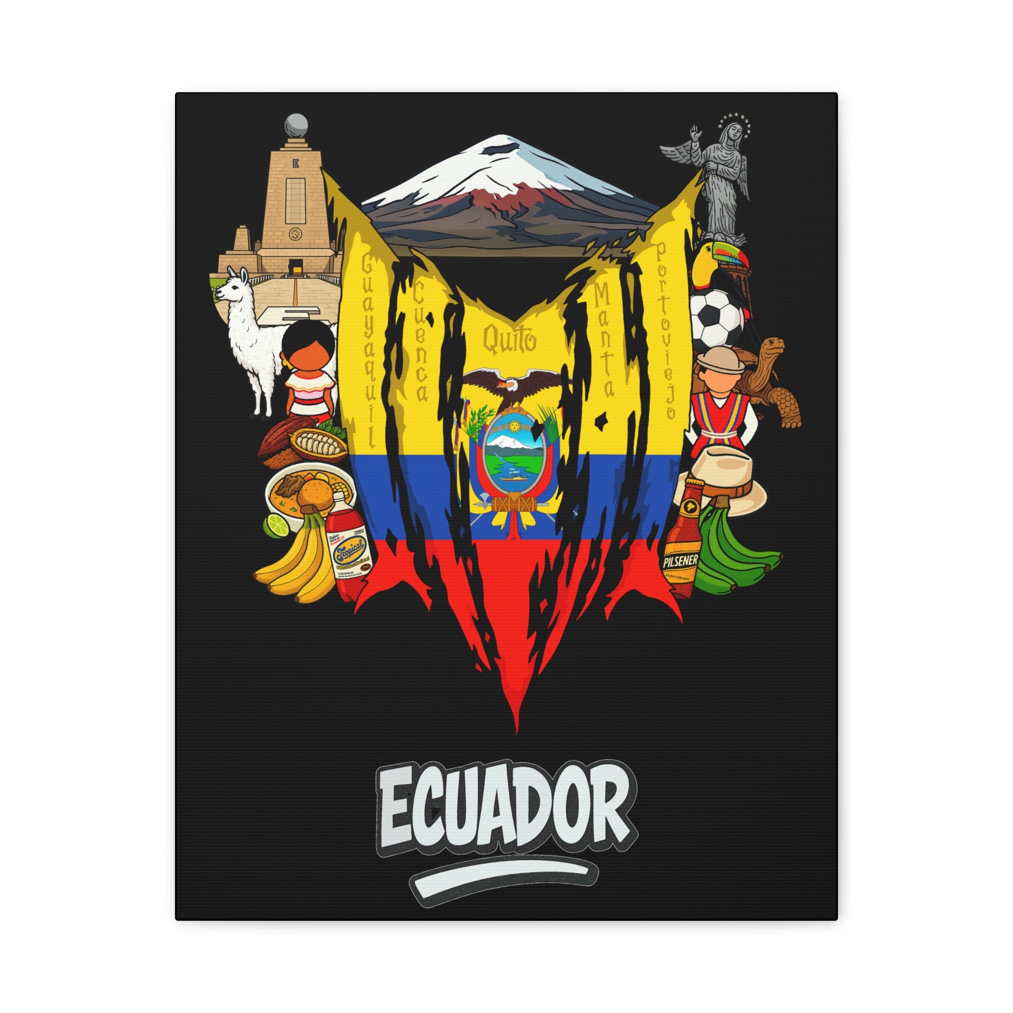 Ecuador Canvas