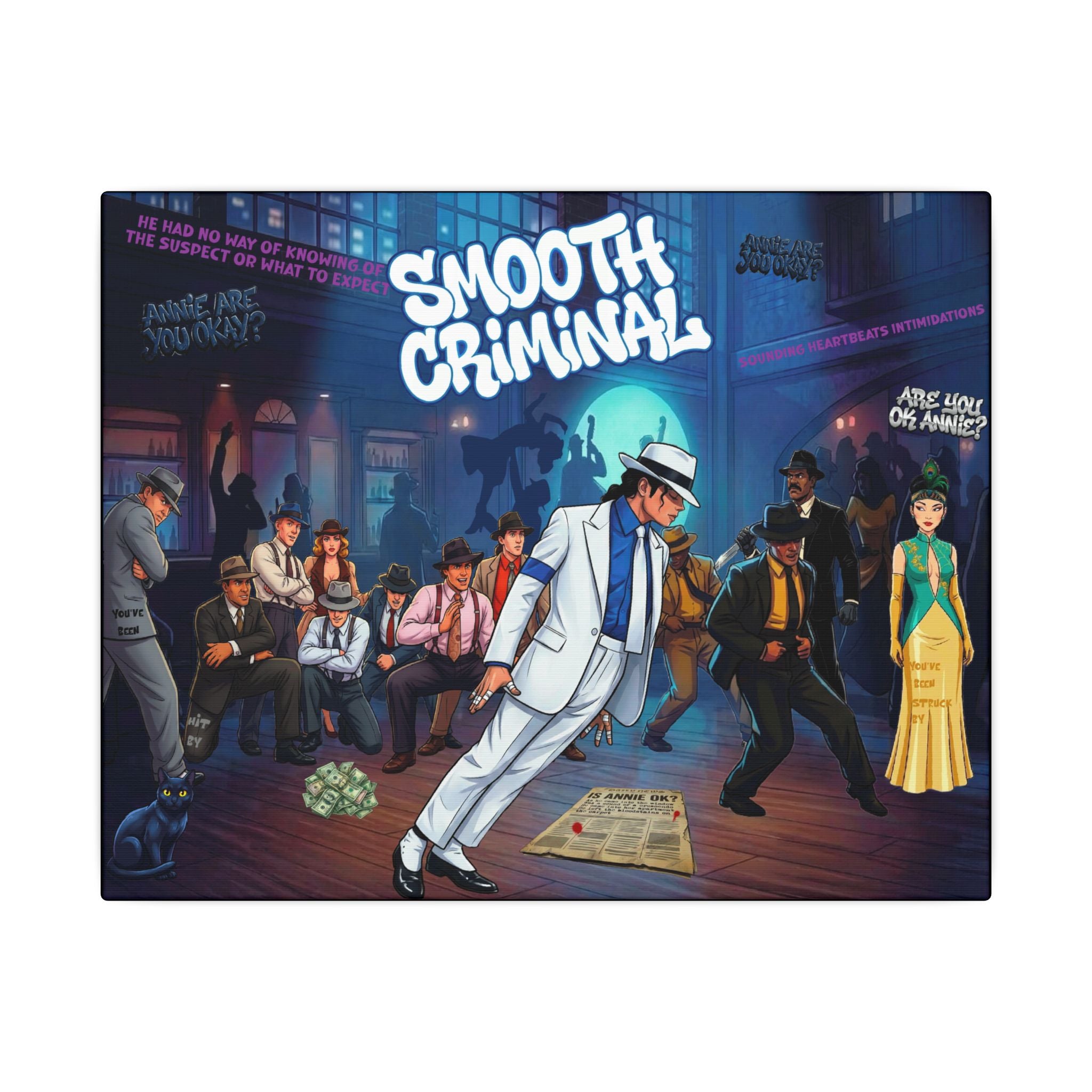 Michael Jackson Smooth Criminal Collage