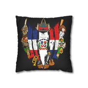 Dominican Republic Square Pillowcase 14x14