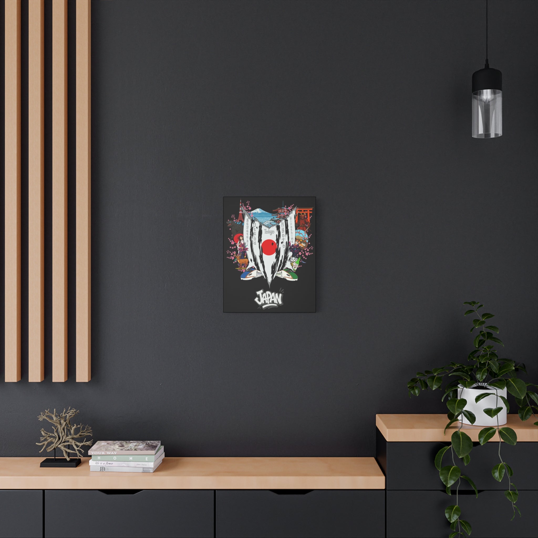 Japan (blackchaos Version) Canvas