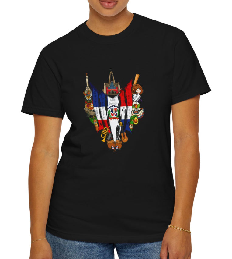 Dominican Republic Collage T Shirt