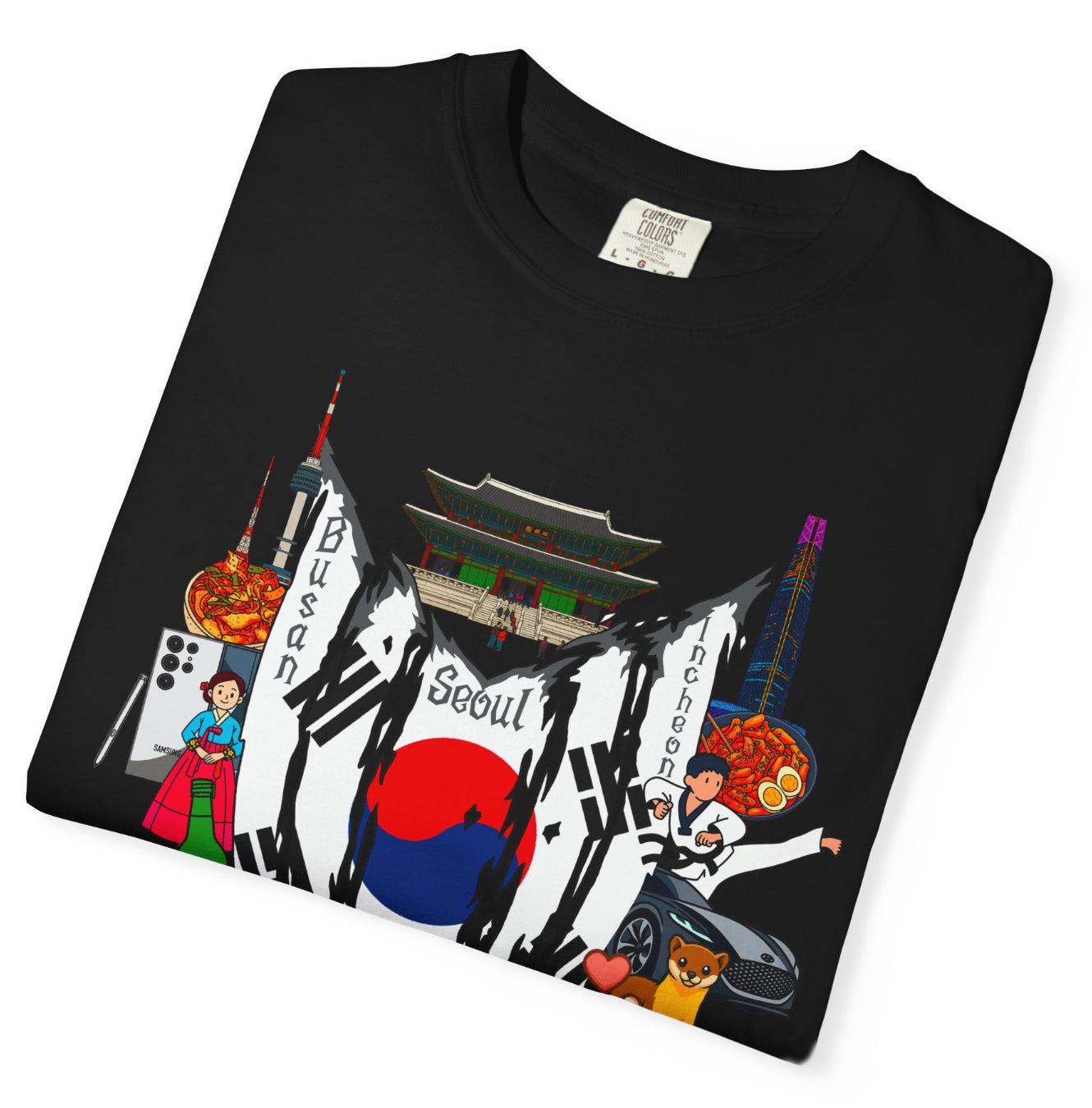 South Korea Collage T Shirt (Twice Version)