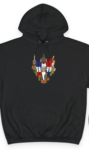 Dominican Republic Collage Hoodie