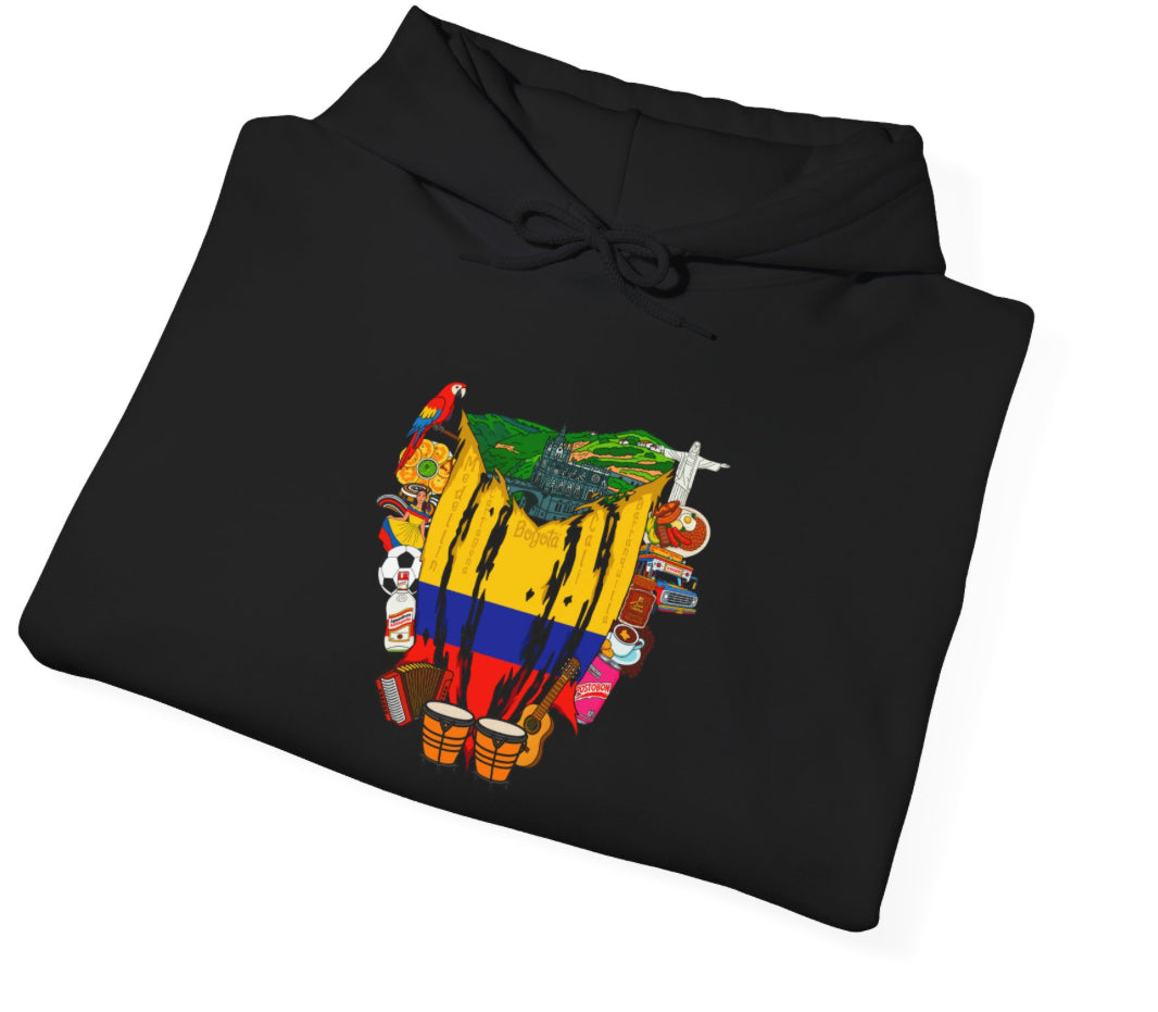 Colombia Collage Hoodie
