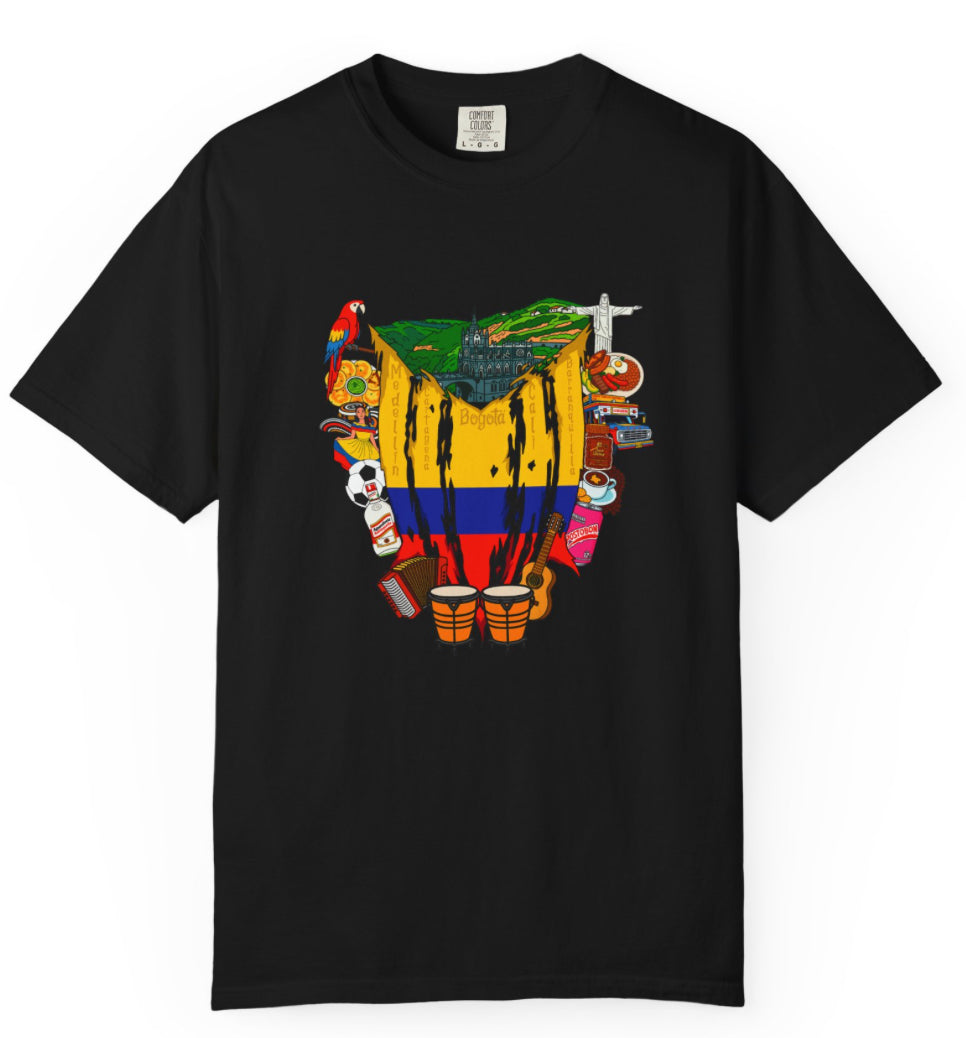 Colombia Collage T Shirt