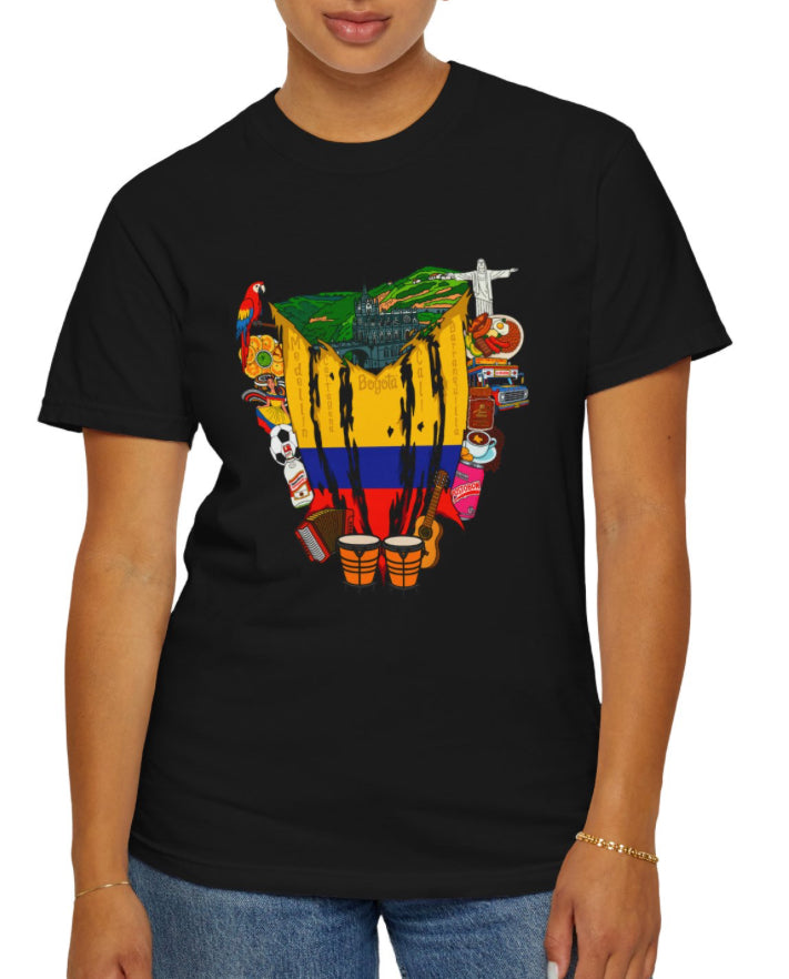 Colombia Collage T Shirt