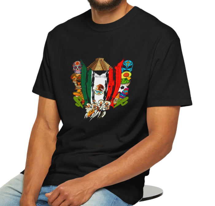 Mexico Modelo Collage T Shirt