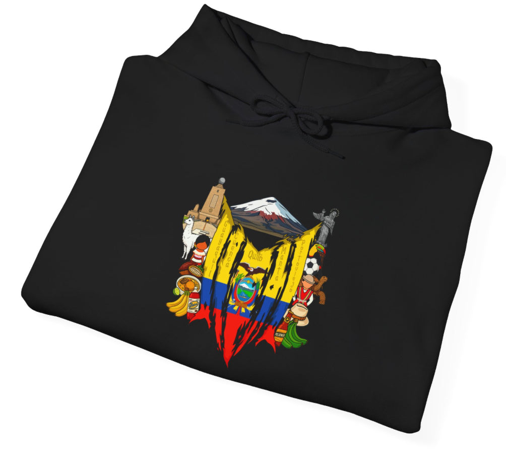 Ecuador Collage Hoodie