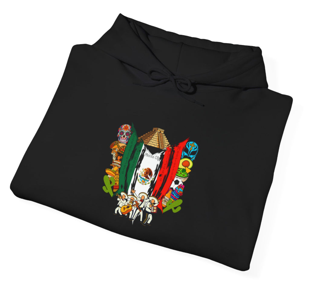 Mexico Modelo Collage Hoodie