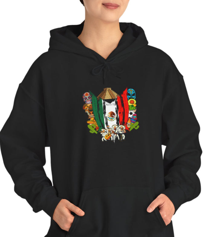 Mexico Modelo Collage Hoodie