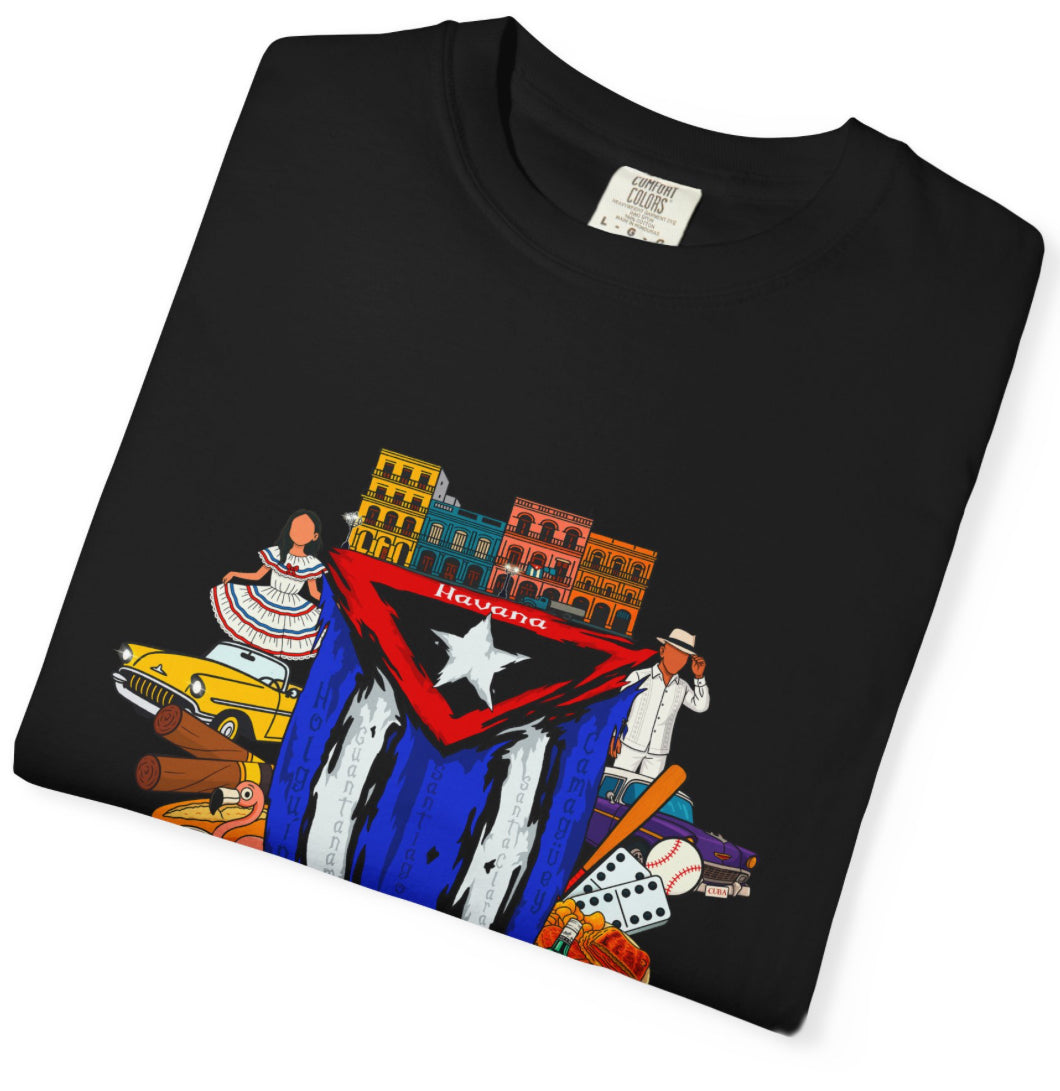 Cuba Collage T Shirt