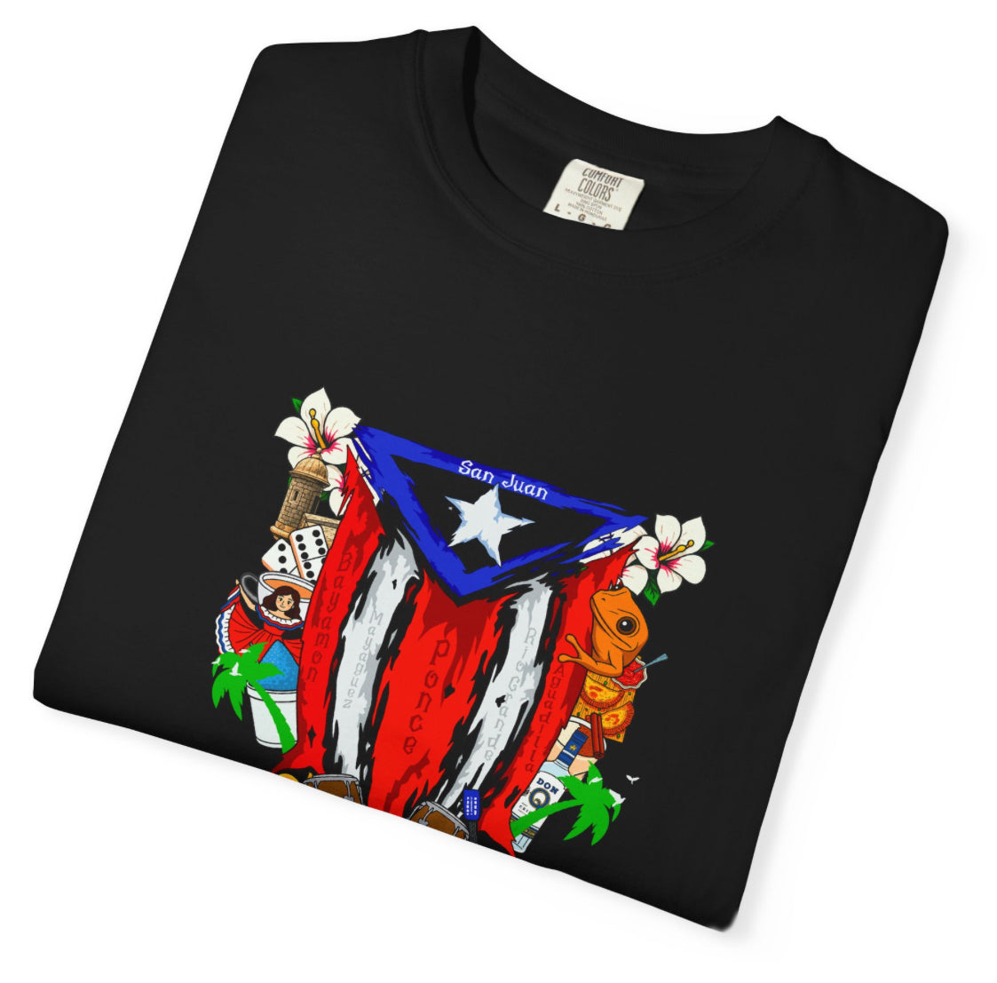 Puerto Rico Collage T Shirt
