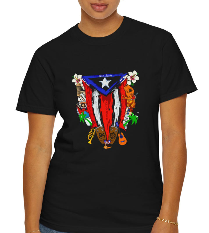 Puerto Rico Collage T Shirt