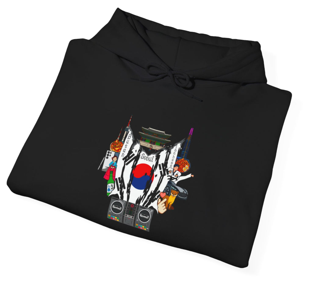 South Korea LeSserafim Collage Hoodie