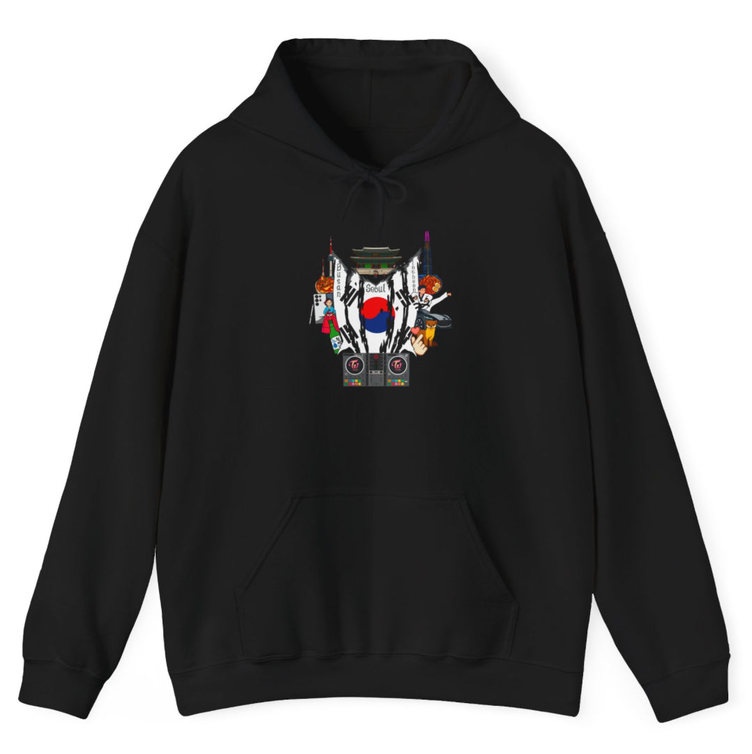 South Korea Twice Collage Hoodie