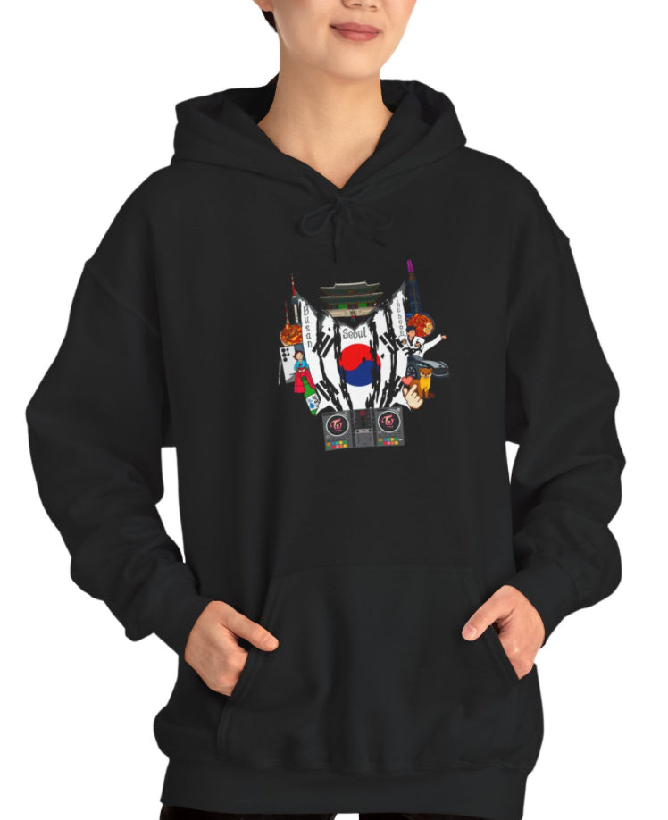 South Korea Twice Collage Hoodie